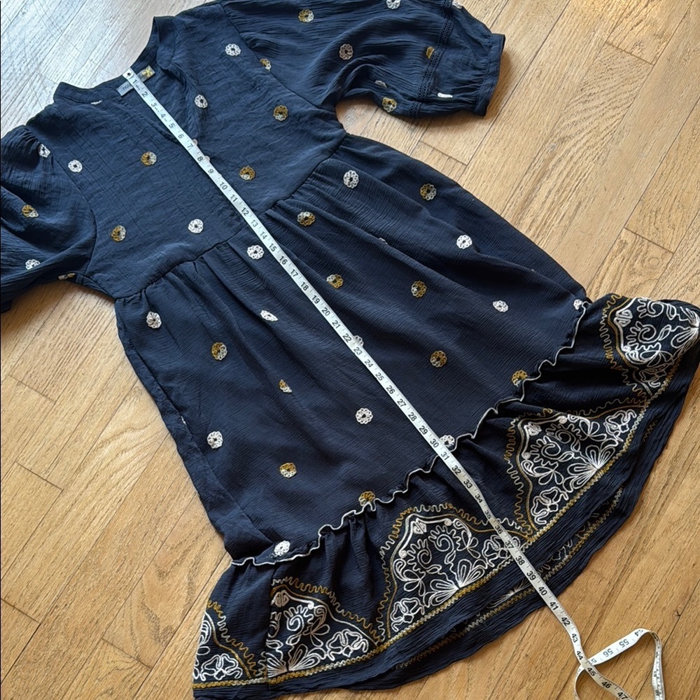 Figueroa & Flower Dress, navy, women’s size L - Picture 11 of 14